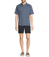 L.L.Bean Comfort Performance Stretch Short Sleeve Woven Shirt
