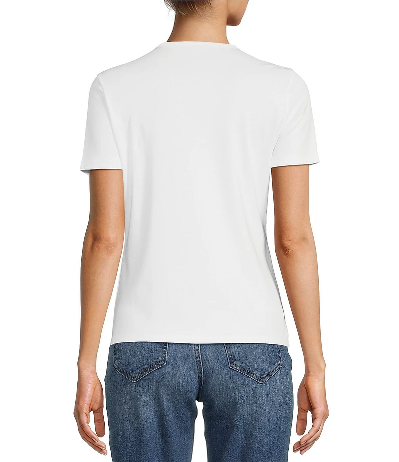 L.L.Bean Crew Neck Short Sleeve Tee Shirt