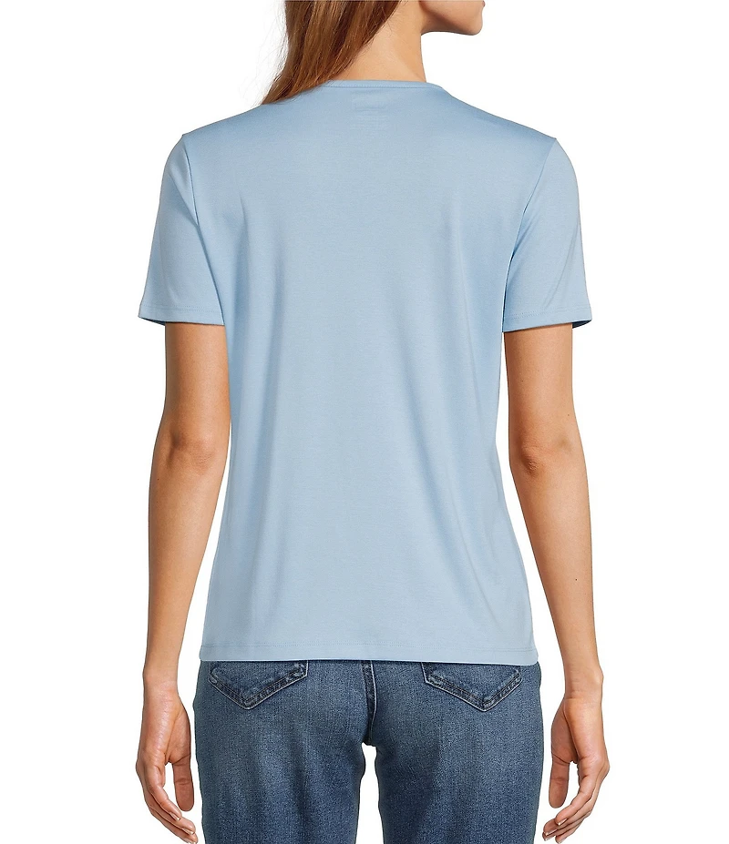L.L.Bean Crew Neck Short Sleeve Tee Shirt