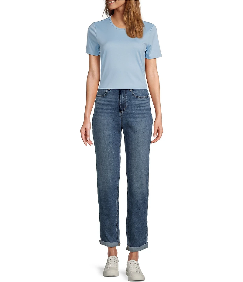 L.L.Bean Crew Neck Short Sleeve Tee Shirt