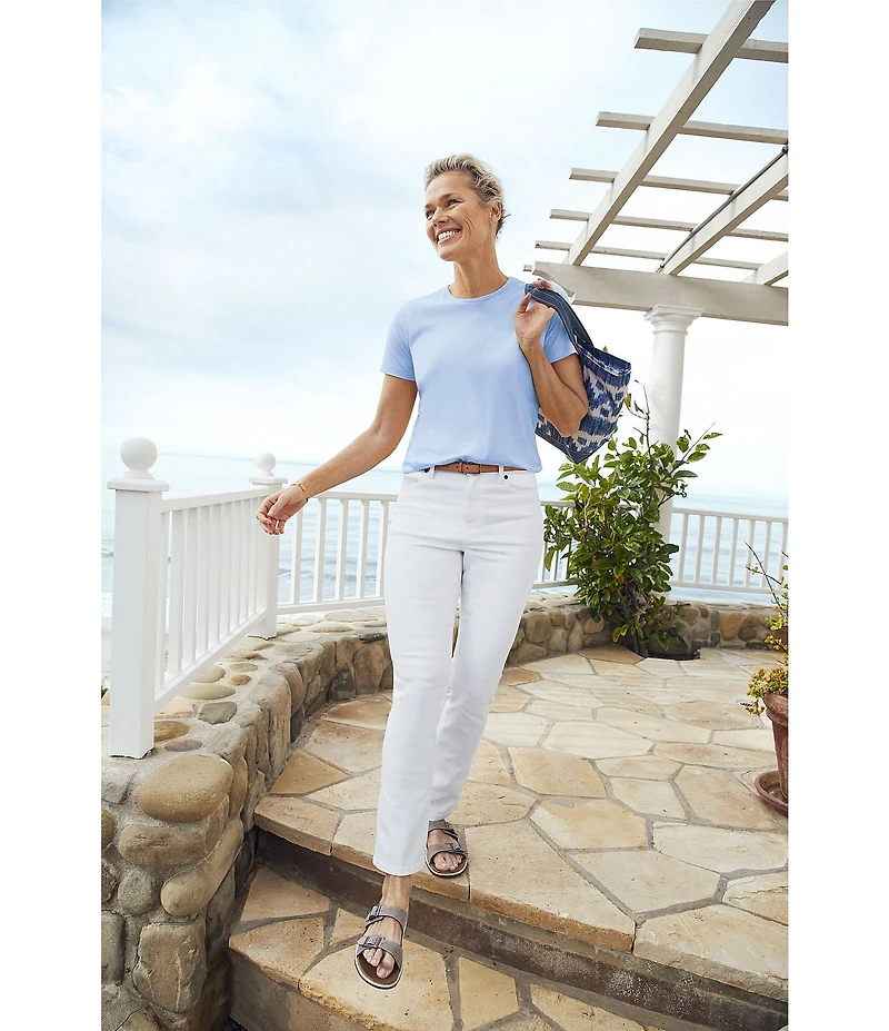 L.L.Bean Crew Neck Short Sleeve Tee Shirt