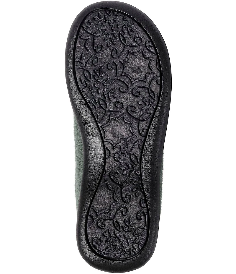 L.L.Bean Daybreak Scuff Dogs Motif Slippers