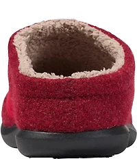 L.L.Bean Daybreak Scuff Motif 2 Hearts Slippers