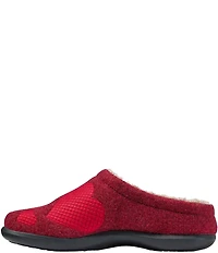 L.L.Bean Daybreak Scuff Motif 2 Hearts Slippers