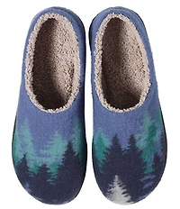 L.L.Bean Daybreak Scuff Motif 2 Tree Slippers