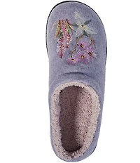 L.L.Bean Daybreak Scuff Multi Floral Motif Slippers