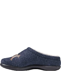 L.L.Bean Daybreak Scuff Plaid Cats Motif Slippers