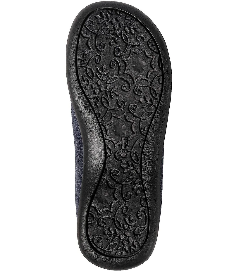 L.L.Bean Daybreak Scuff Plaid Cats Motif Slippers