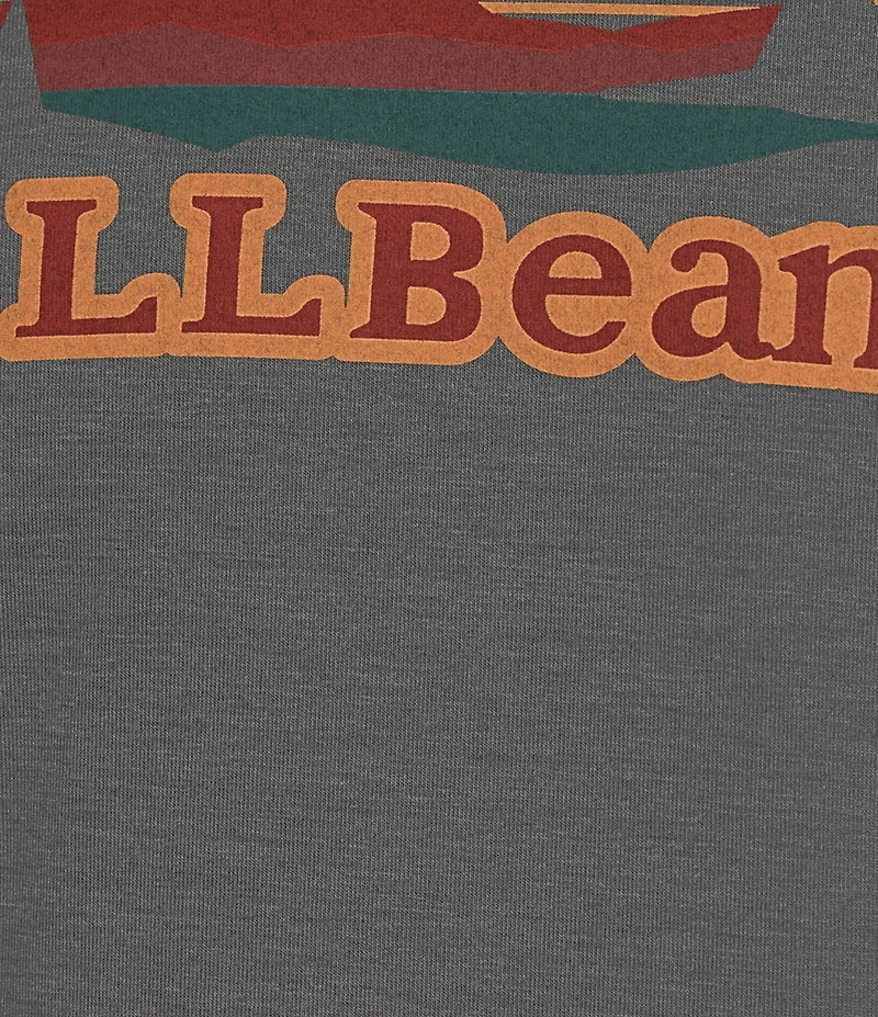 L.L.Bean Everyday Sunsmart Logo Detail Short Sleeve T-Shirt