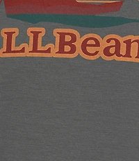 L.L.Bean Everyday Sunsmart Logo Detail Short Sleeve T-Shirt