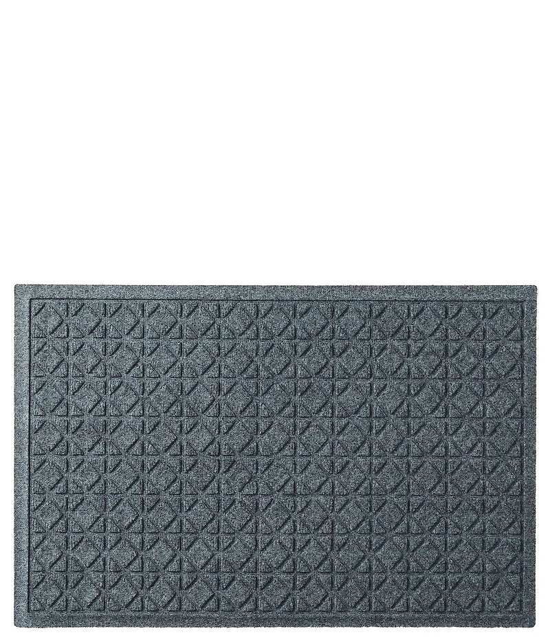 L.L.Bean Everyspace Recycled Waterhog Tiles Door Mat