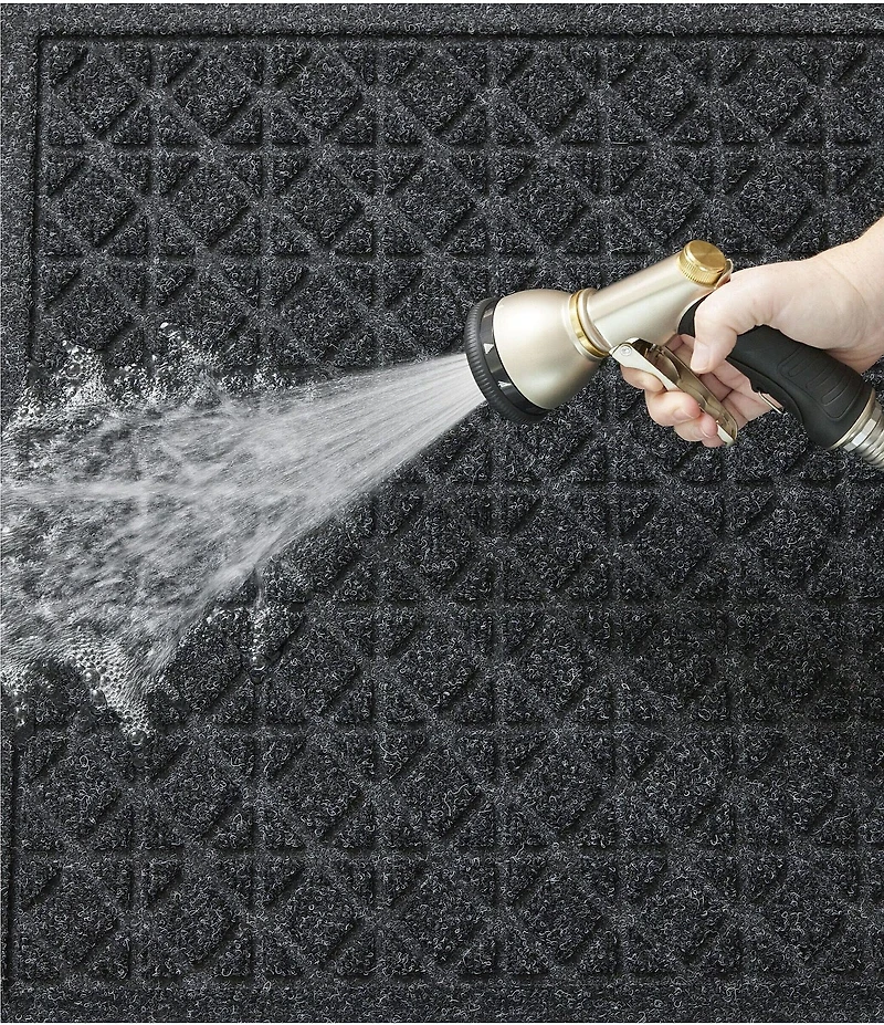 L.L.Bean Everyspace Recycled Waterhog Tiles Runner