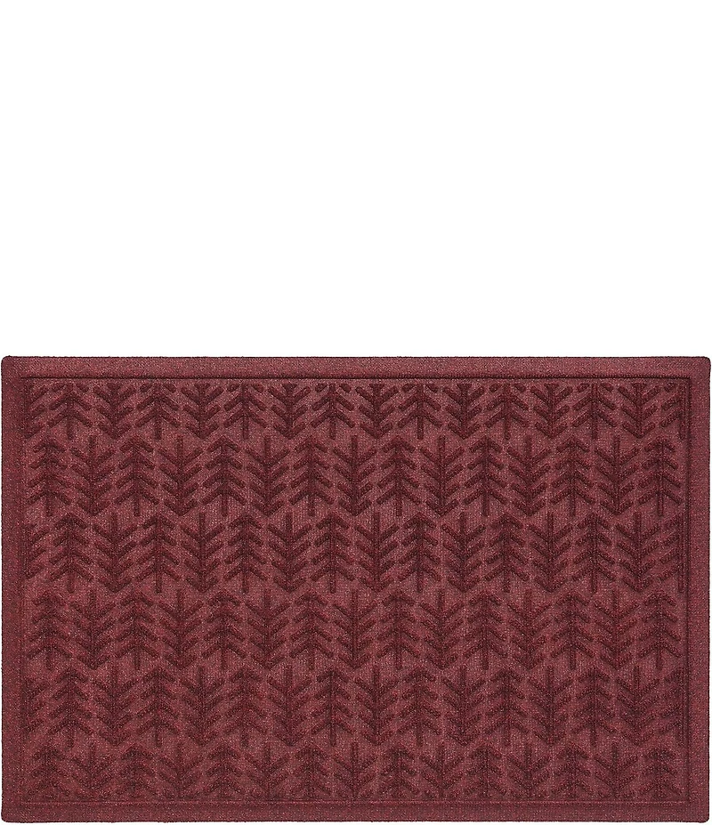 L.L.Bean Everyspace Recycled Waterhog Trees Door Mat