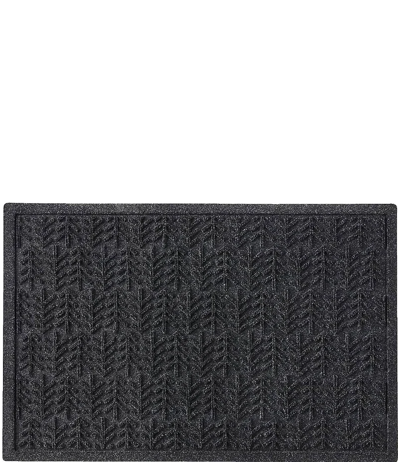 L.L.Bean Everyspace Recycled Waterhog Trees Door Mat