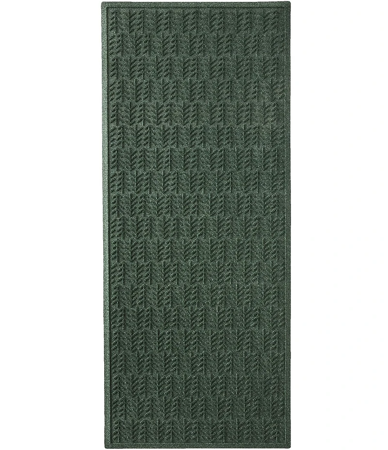 L.L.Bean Everyspace Recycled Waterhog Trees Runner Doormat