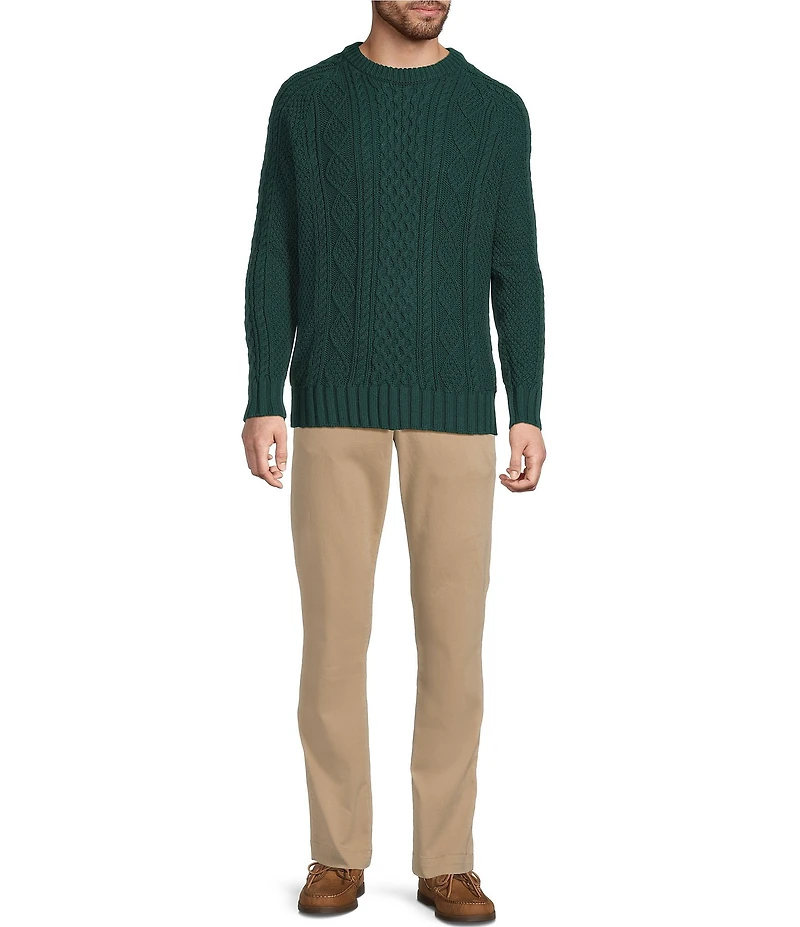L.L.Bean Fisherman Cable Knit Sweater