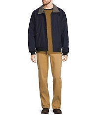 L.L.Bean Fleece-Lined Insulated Warm-Up Jacket