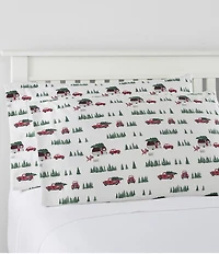 L.L.Bean Holiday Flannel Sheet Set