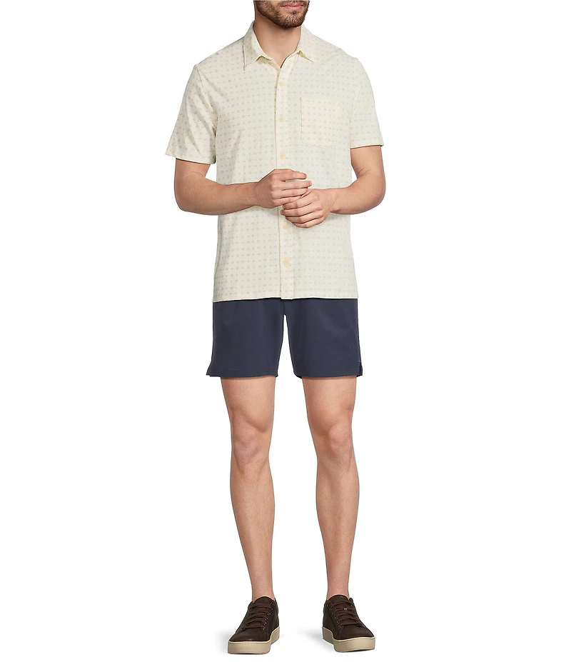 L.L.Bean Lakewash Performance Stretch Short Sleeve Woven Shirt