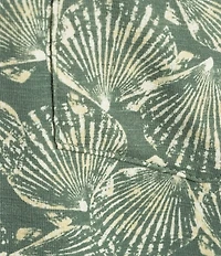 L.L.Bean Lakewashed Performance Shell Print Short Sleeve Woven Shirt