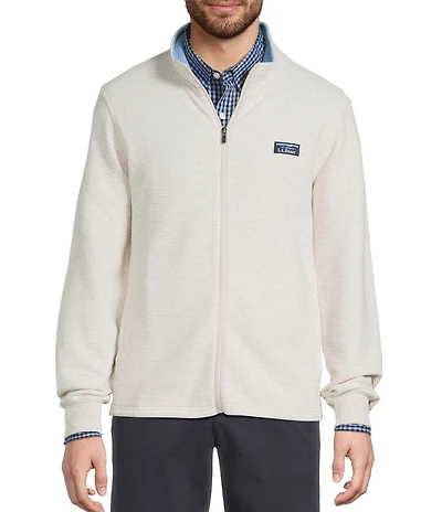 L.L.Bean Lakewashed Double-Knit Full-Zip Jacket