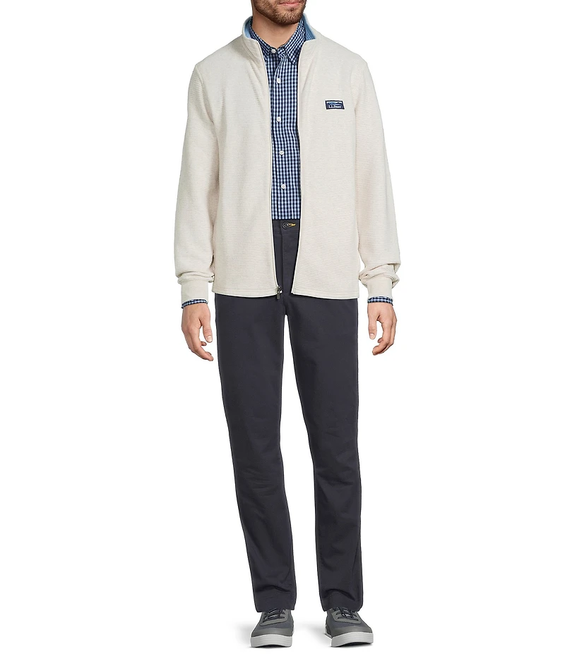 L.L.Bean Lakewashed Double-Knit Full-Zip Jacket