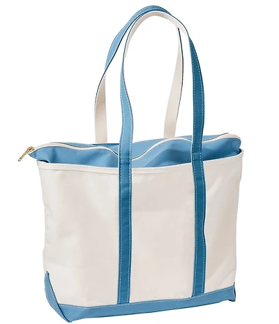 L.L.Bean Long Handle Zip Top Boat And Tote® Bag