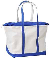 L.L.Bean Long Handle Zip Top Boat And Tote® Bag