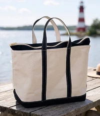 L.L.Bean Long Handle Zip Top Boat And Tote® Bag