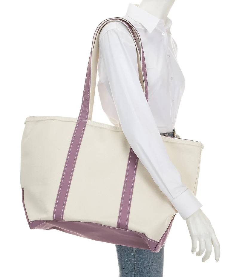 L.L.Bean Large Zip Top Boat and Tote® Bag