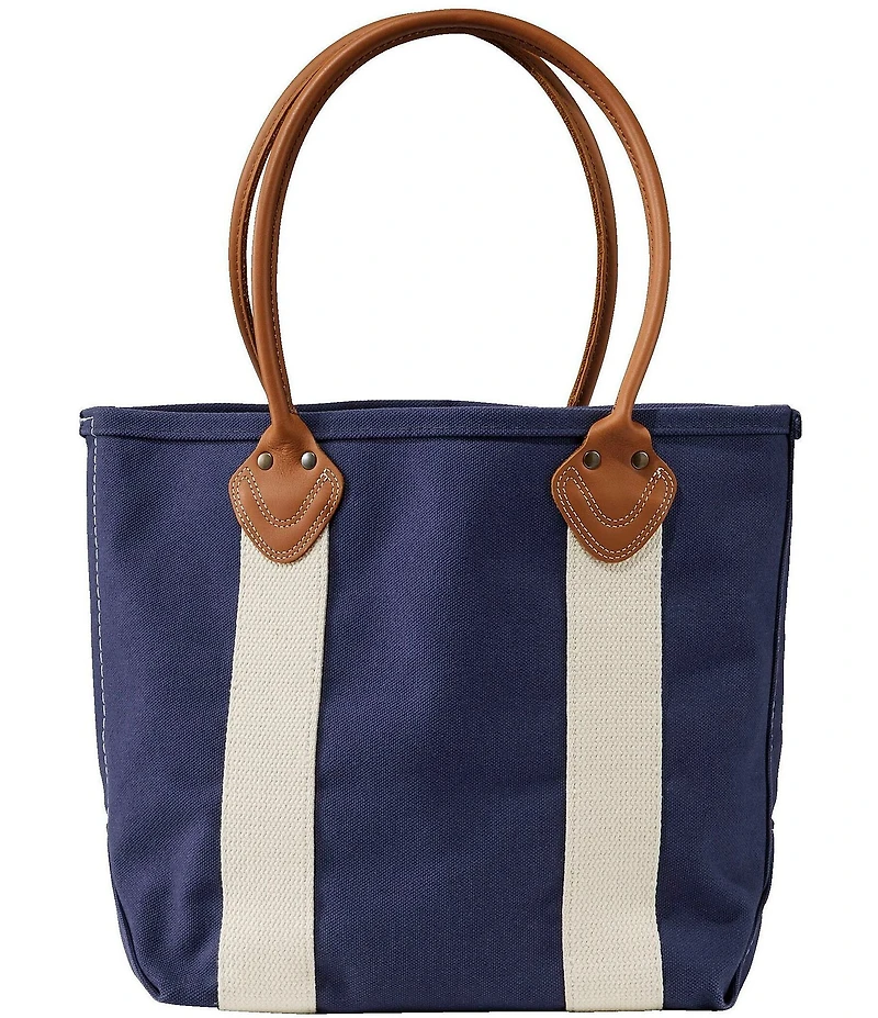 L.L.Bean Leather-Handle Katahdin Boat and Tote Bag