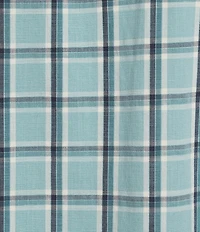 L.L.Bean Medium Plaid Comfort Stretch Short Sleeve Woven Shirt