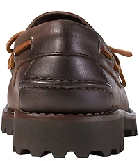 L.L.Bean Men's Allagash Leather Handsewn One-Eye Boat Shoes