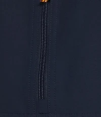 L.L.Bean Mountain Classic Anorak Stand Collar Long Sleeve Kangaroo Pocket Quarter-Zip Pullover Jacket