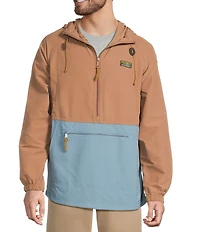 L.L.Bean Mountain Classic Color Block Anorak Jacket
