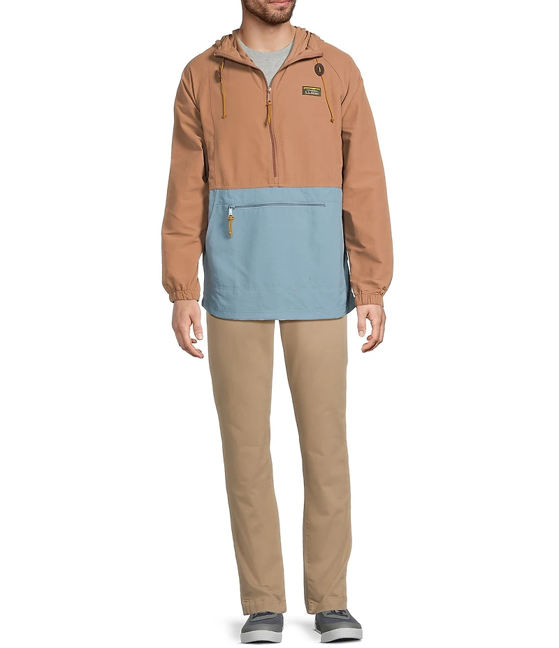 L.L.Bean Mountain Classic Color Block Anorak Jacket