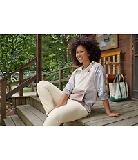 L.L.Bean Mountain Classic Color Block Anorak Jacket