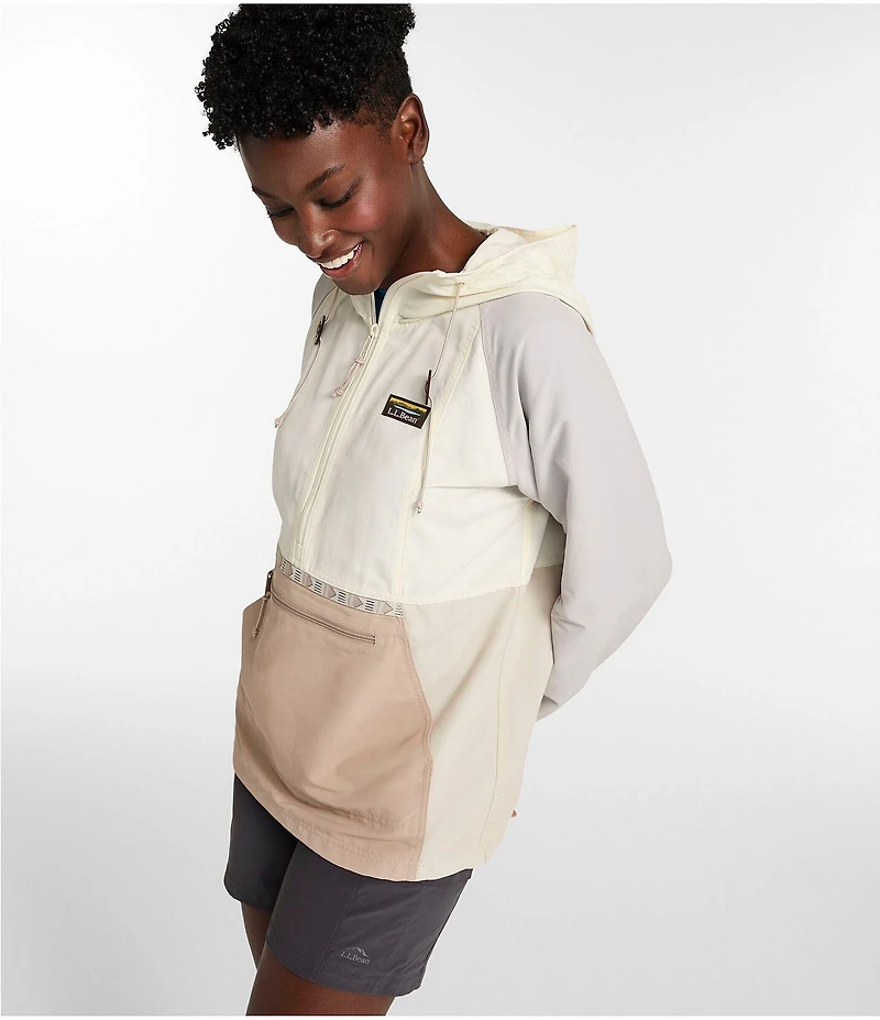 L.L.Bean Mountain Classic Color Block Anorak Jacket