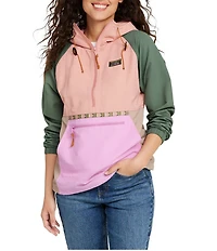 L.L.Bean Mountain Classic Color Block Anorak Jacket