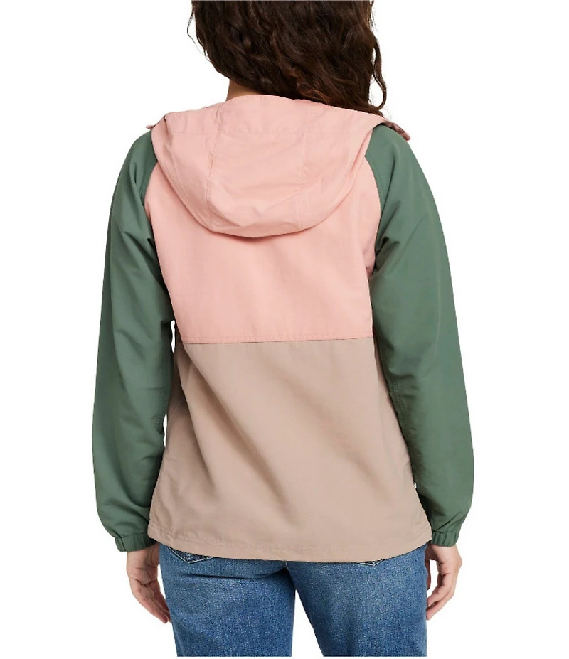 L.L.Bean Mountain Classic Color Block Anorak Jacket