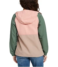 L.L.Bean Mountain Classic Color Block Anorak Jacket