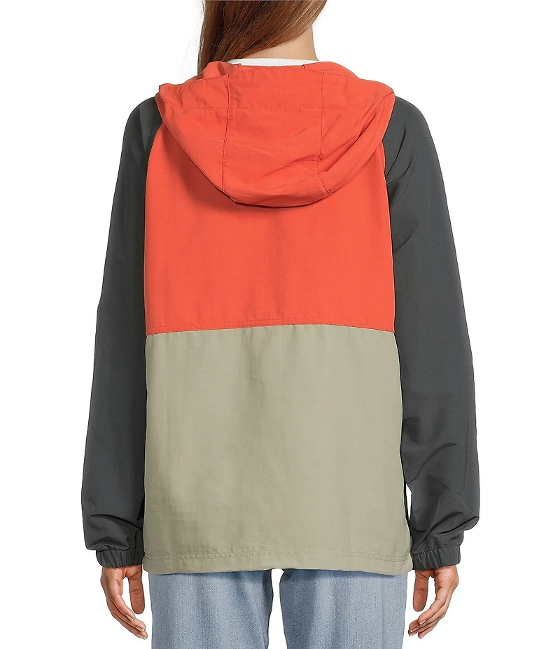 L.L.Bean Mountain Classic Color Block Anorak Jacket