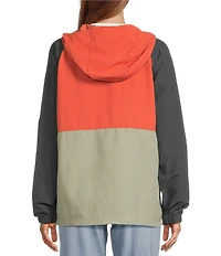 L.L.Bean Mountain Classic Color Block Anorak Jacket