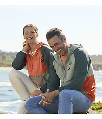 L.L.Bean Mountain Classic Color Block Anorak Jacket