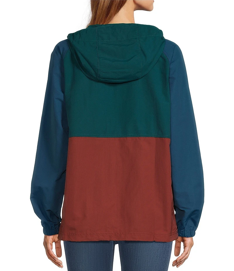 L.L.Bean Mountain Classic Color Block Anorak Jacket