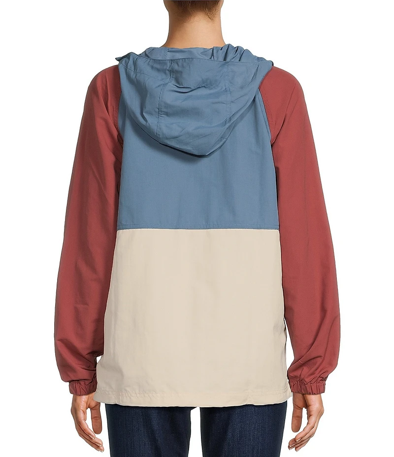 L.L.Bean Mountain Classic Color Block Anorak Jacket