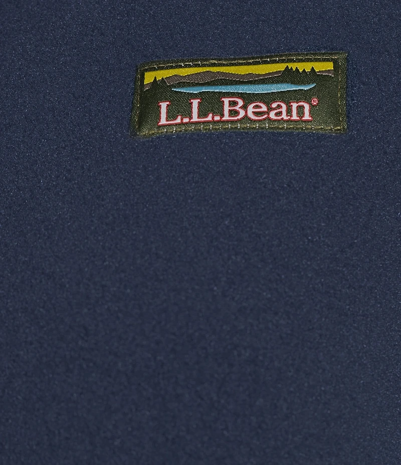L.L.Bean Mountain Classic Fleece Stand Collar Zip Front Vest
