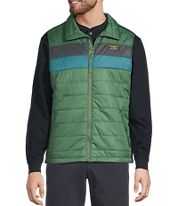 L.L.Bean Mountain Classic Color Block Puffer Vest