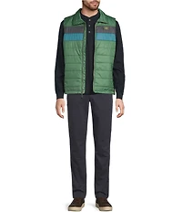 L.L.Bean Mountain Classic Color Block Puffer Vest