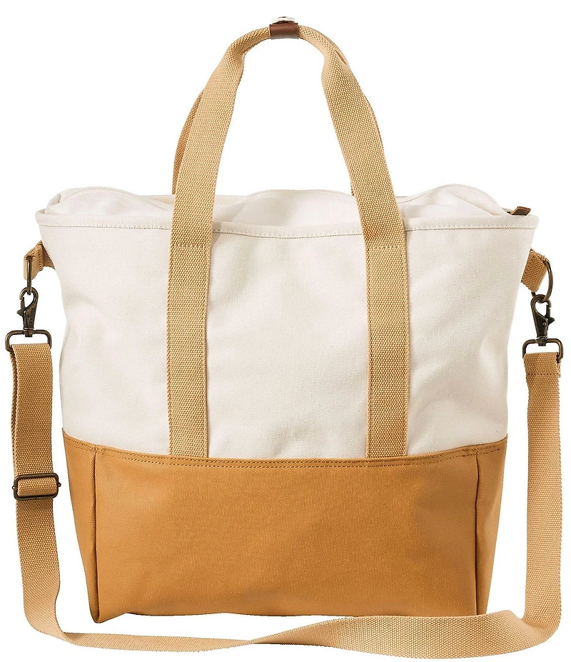 L.L.Bean Nor'easter Weather-Resistant Canvas Tote Bag
